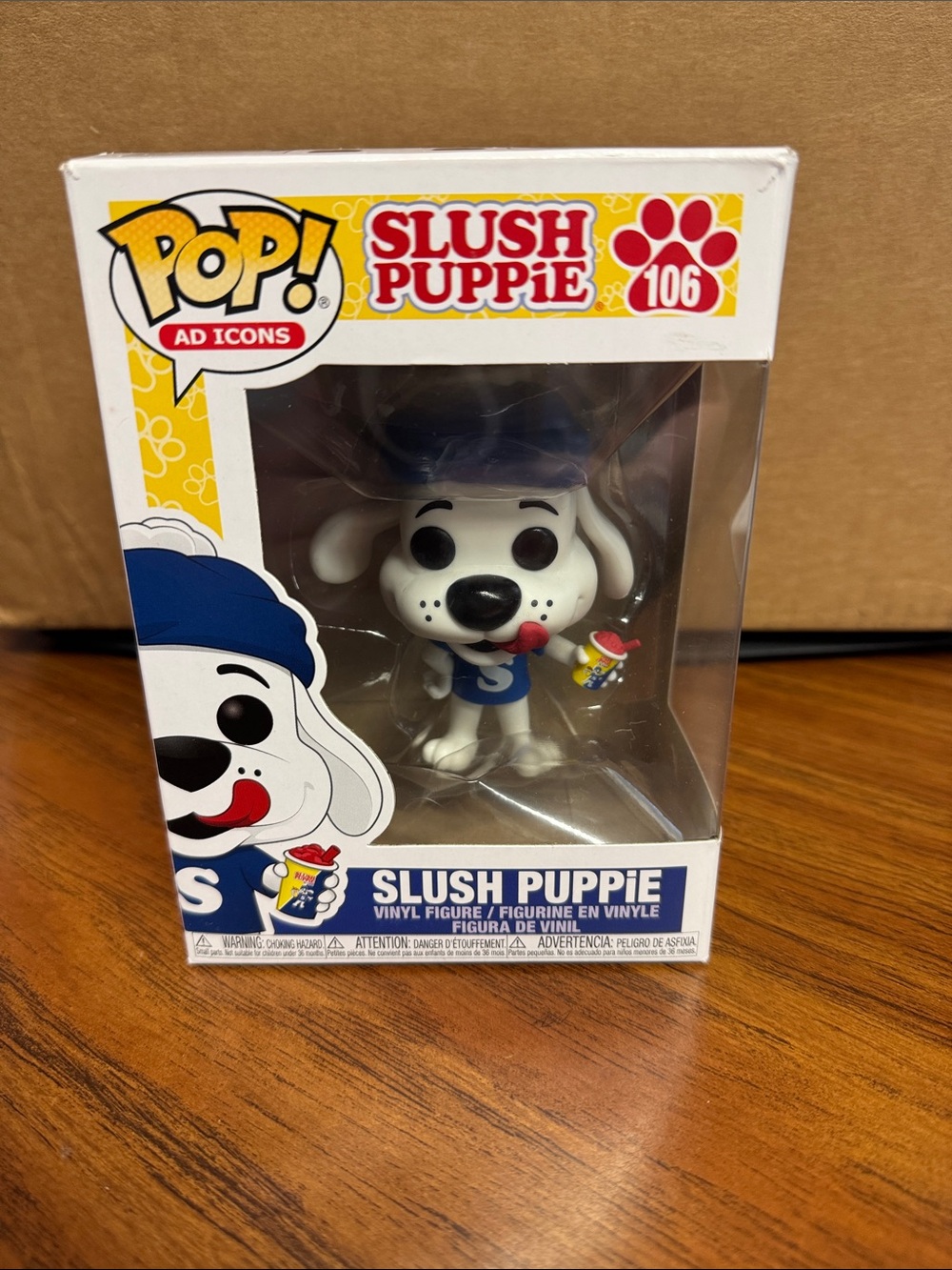 Funko Pop! Slush Puppie Vinyl Figure - White, Blue, Red, Yellow